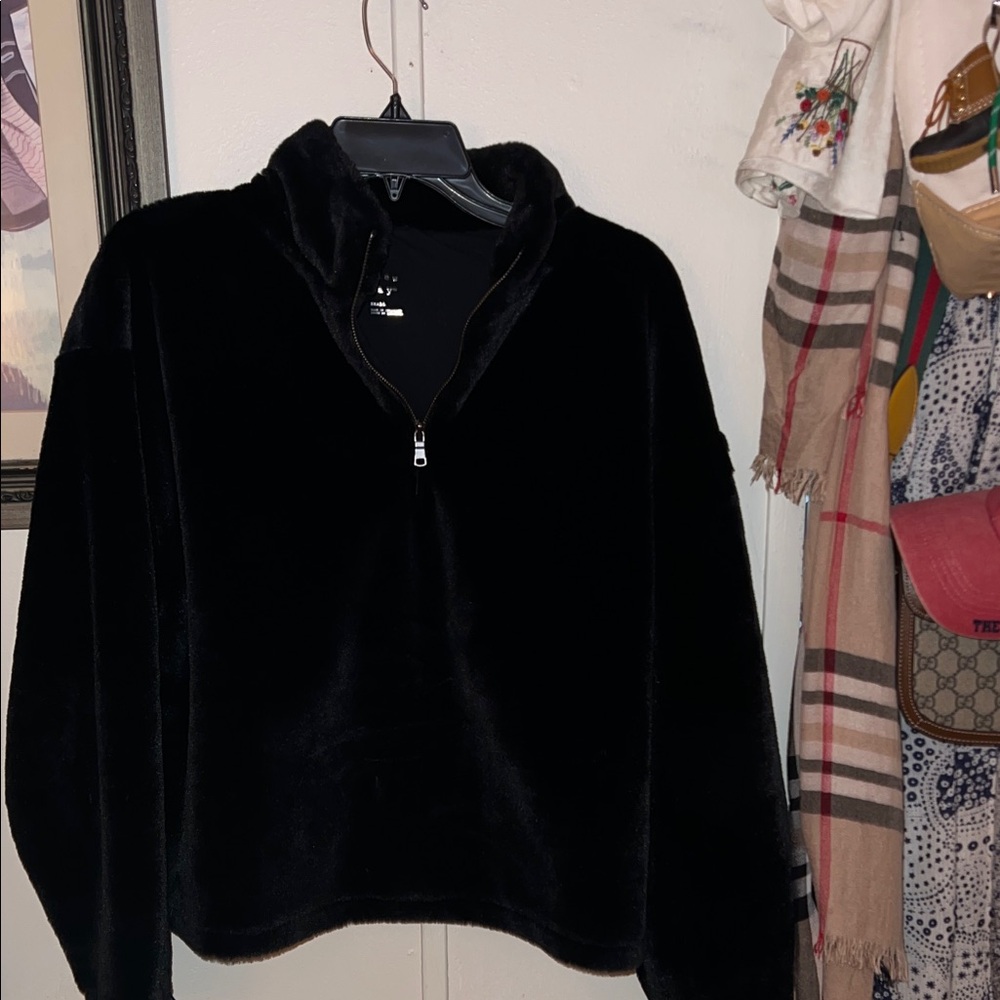 a new day Black Teddy Jacket